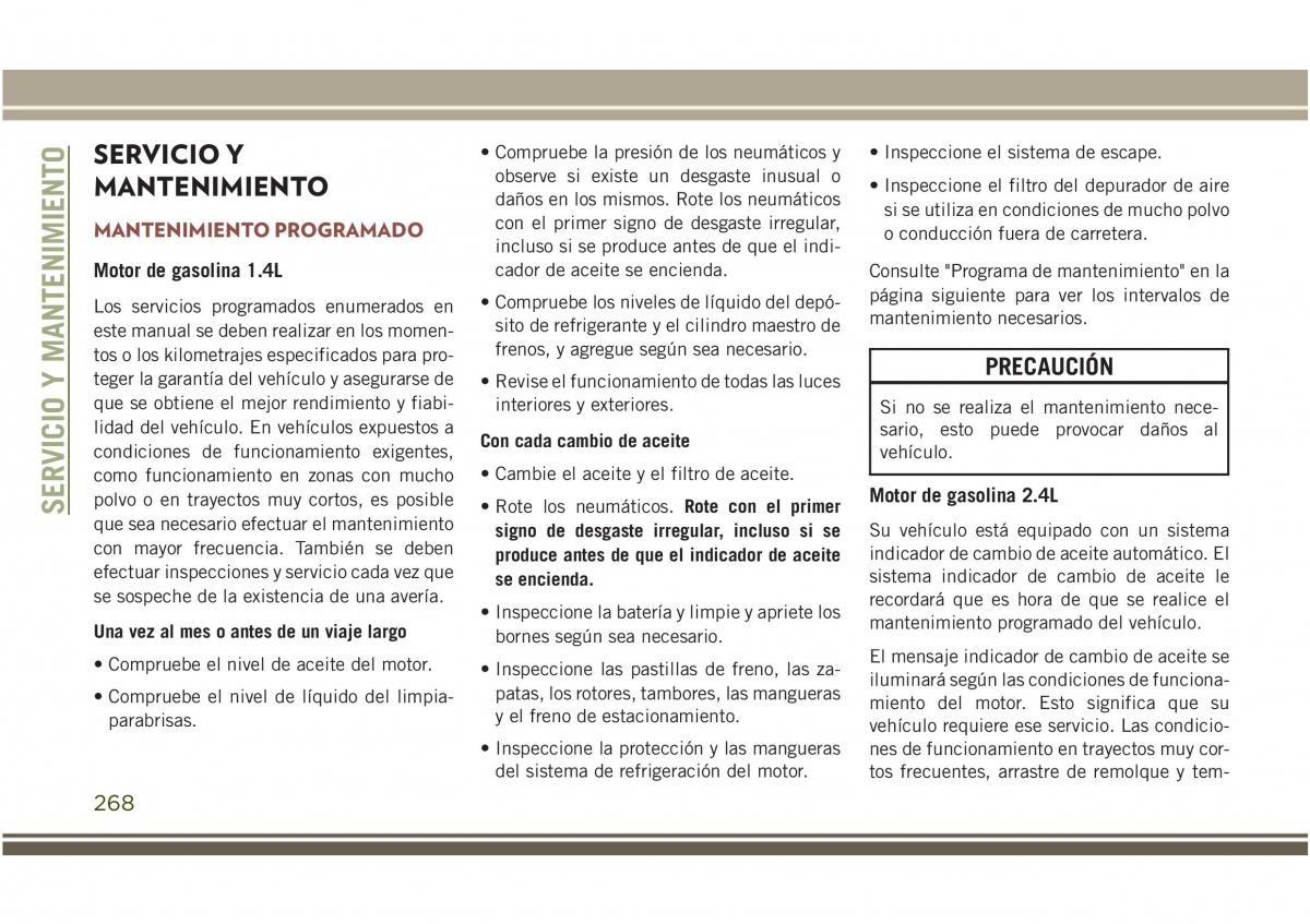 Jeep Compass II 2 manual del propietario / page 270