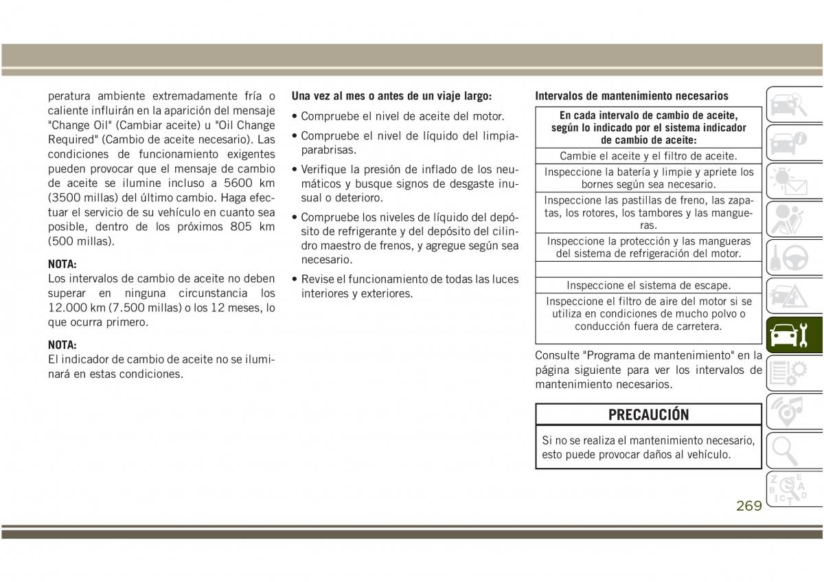 Jeep Compass II 2 manual del propietario / page 271