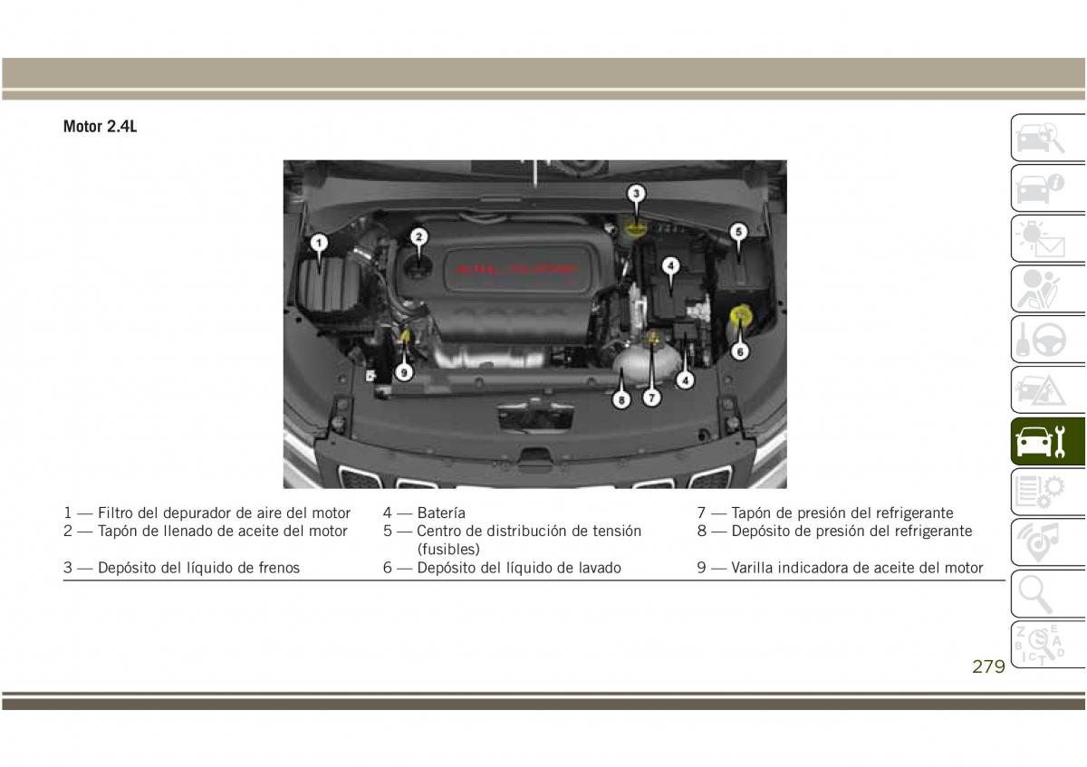 Jeep Compass II 2 manual del propietario / page 281