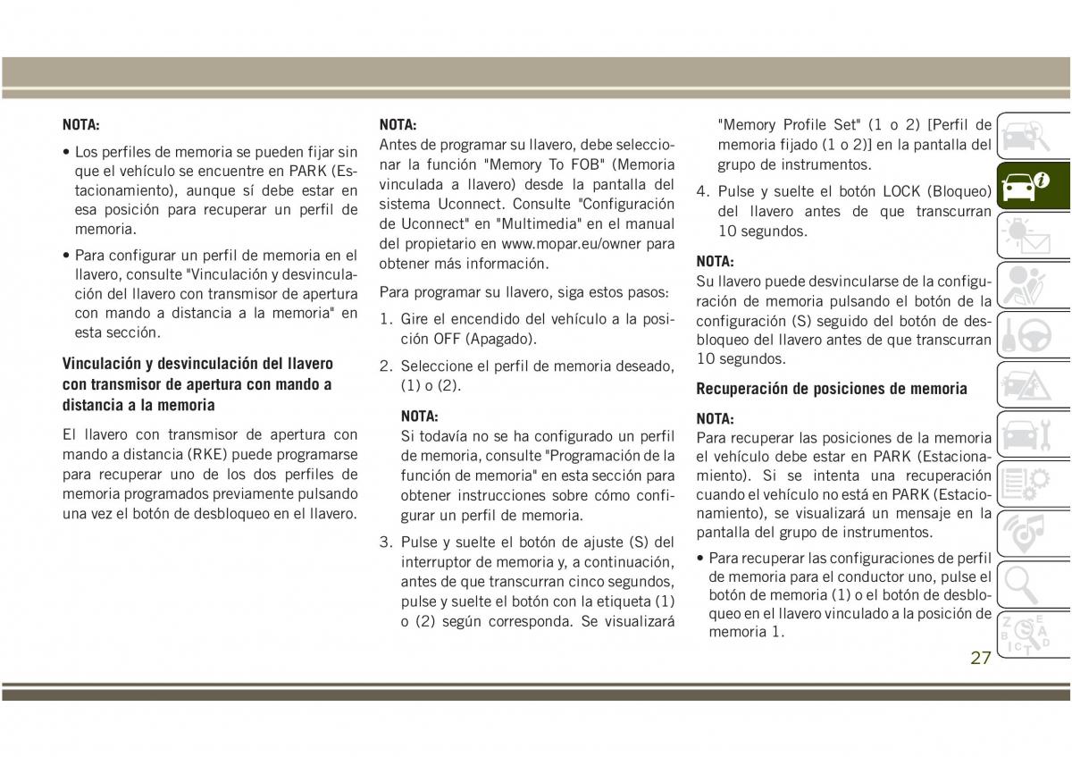 Jeep Compass II 2 manual del propietario / page 29