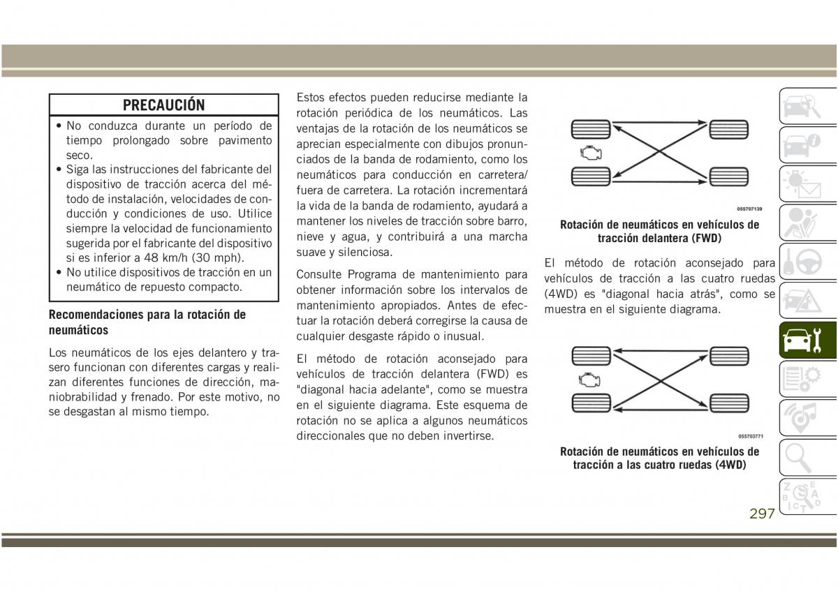 Jeep Compass II 2 manual del propietario / page 299