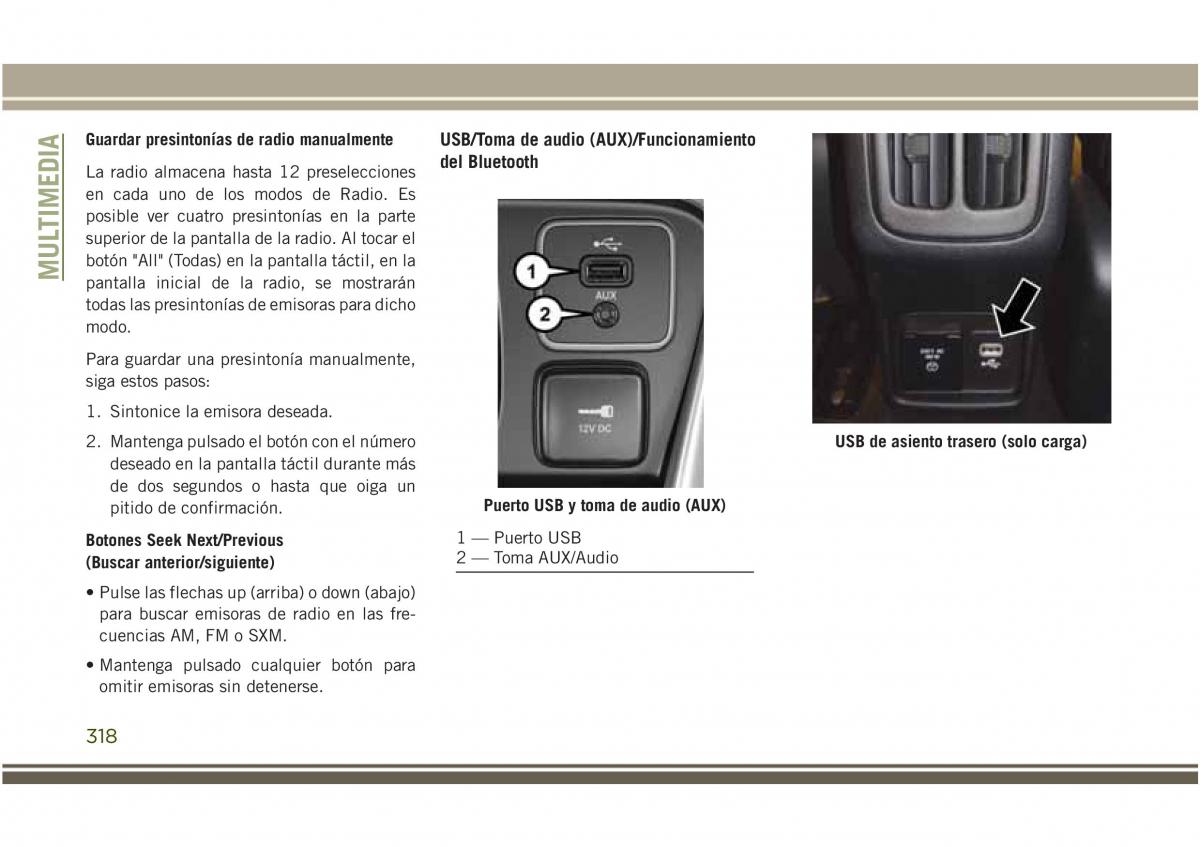 Jeep Compass II 2 manual del propietario / page 320