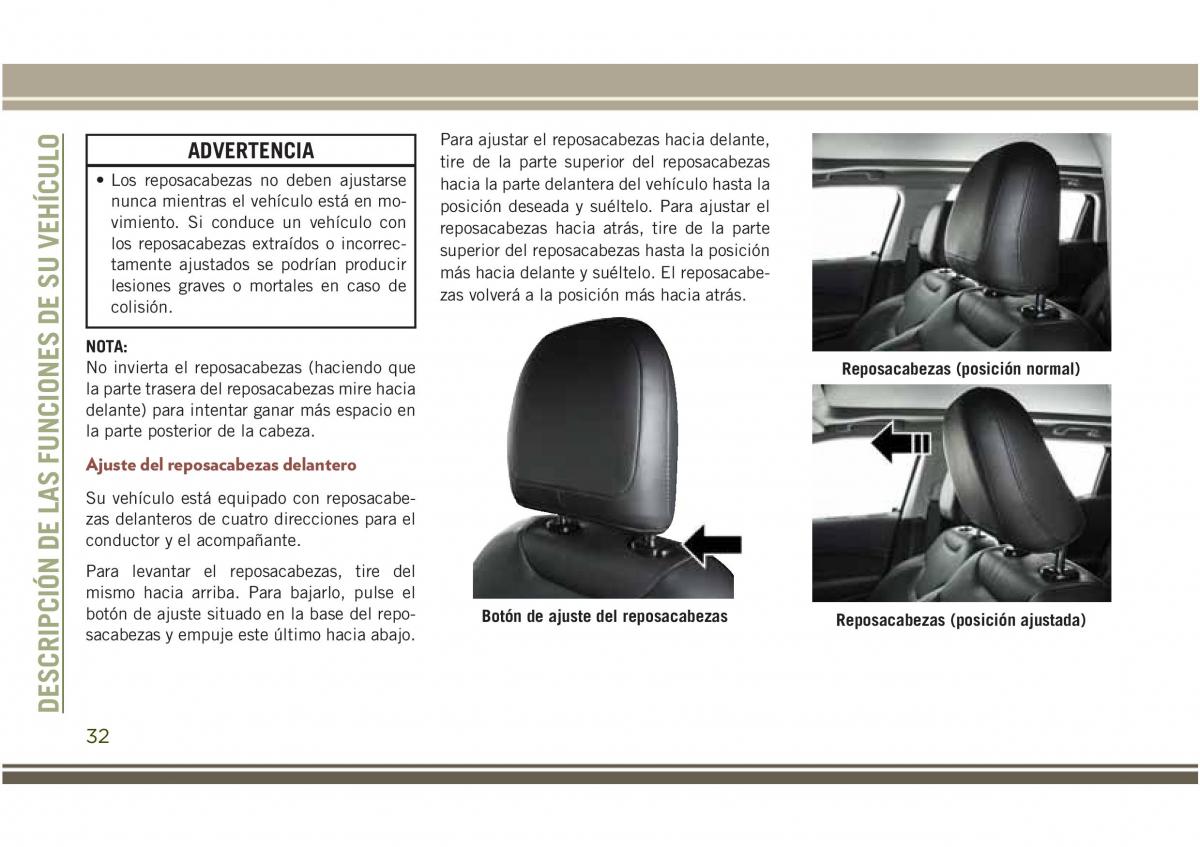 Jeep Compass II 2 manual del propietario / page 34