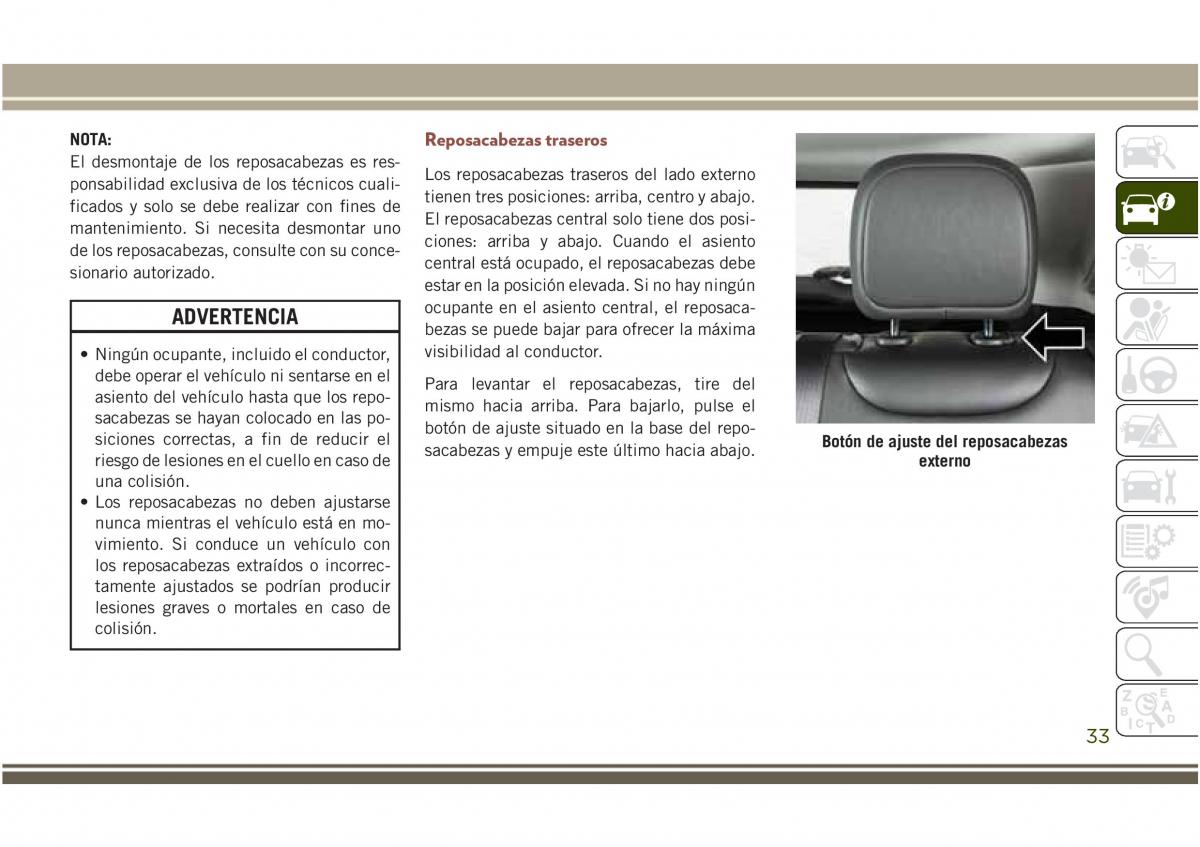 Jeep Compass II 2 manual del propietario / page 35