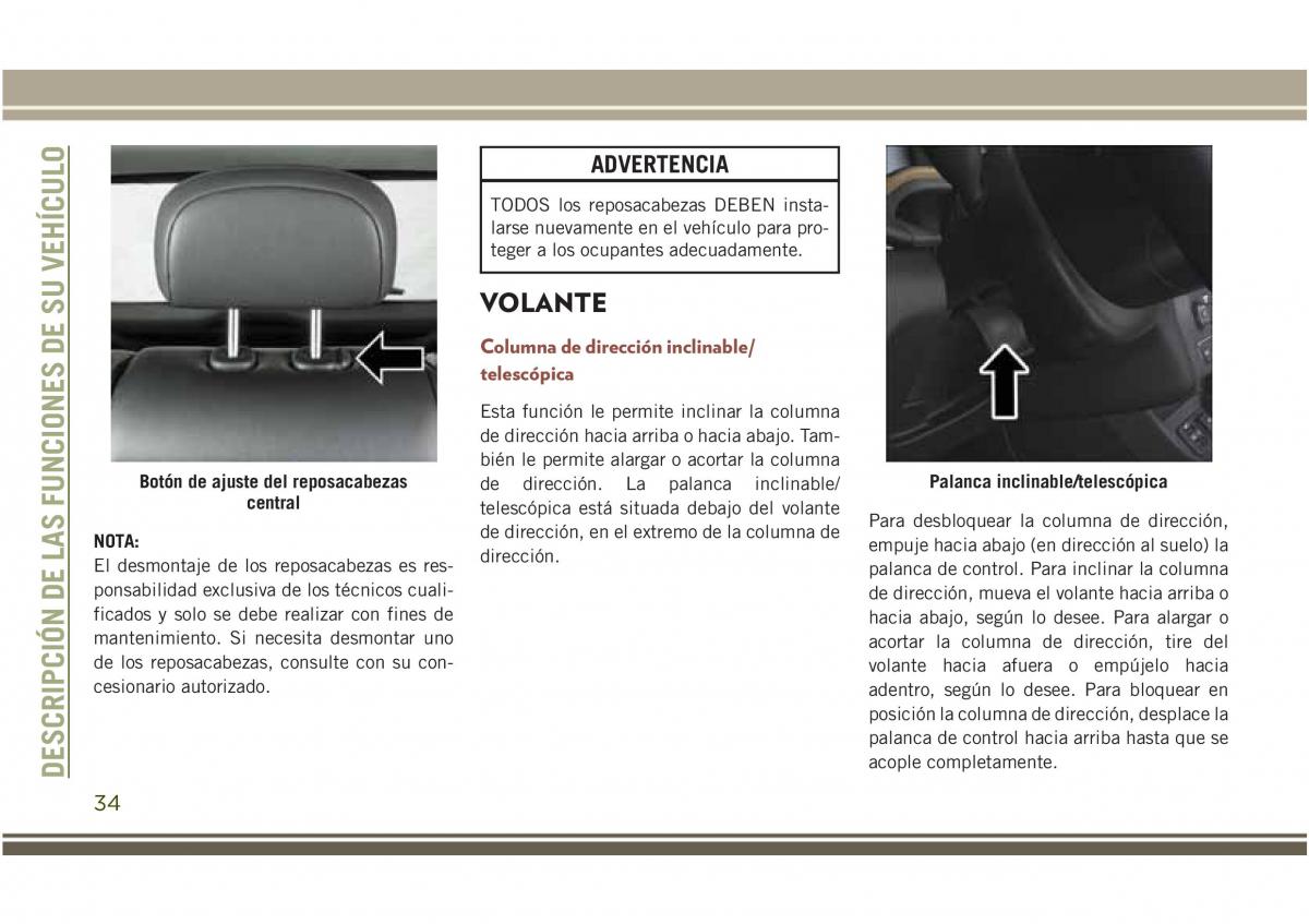 Jeep Compass II 2 manual del propietario / page 36