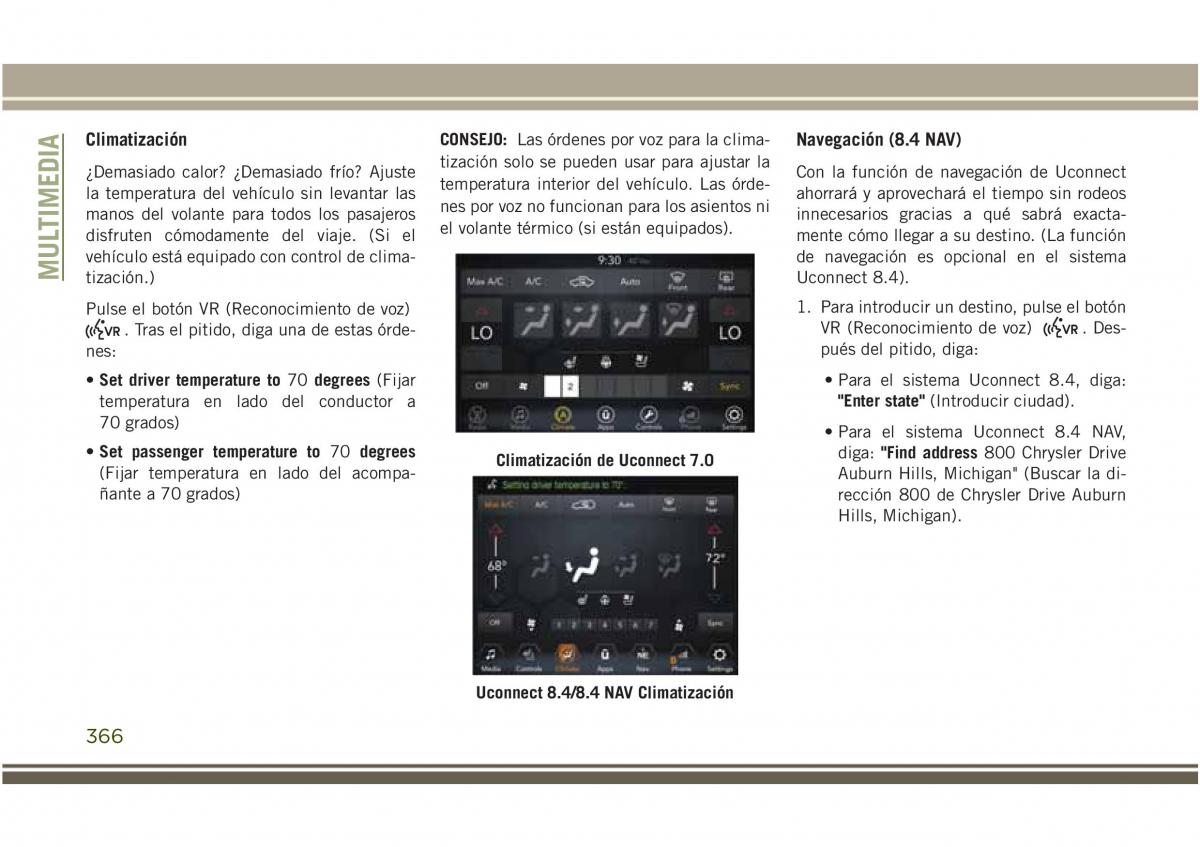 Jeep Compass II 2 manual del propietario / page 368