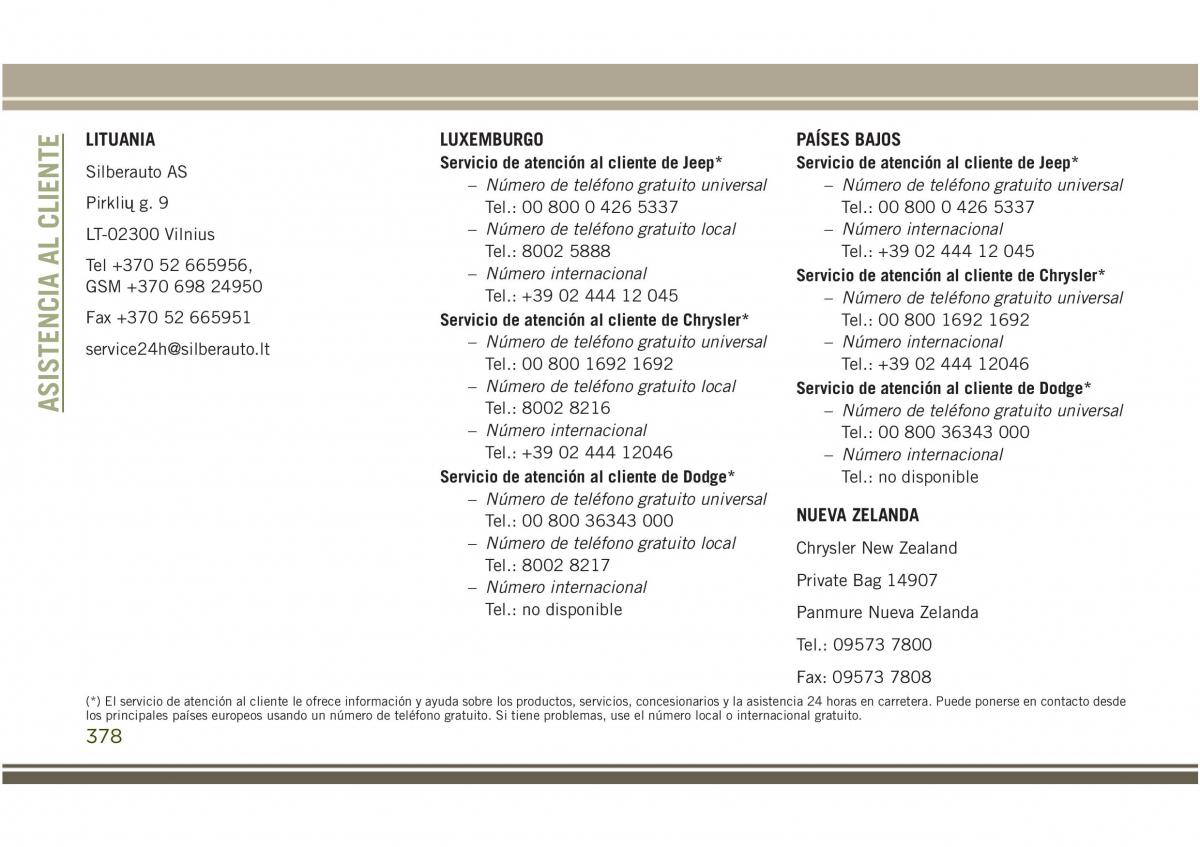 Jeep Compass II 2 manual del propietario / page 380