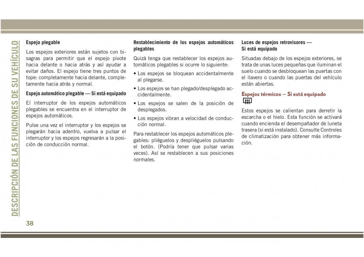 Jeep Compass II 2 manual del propietario / page 40