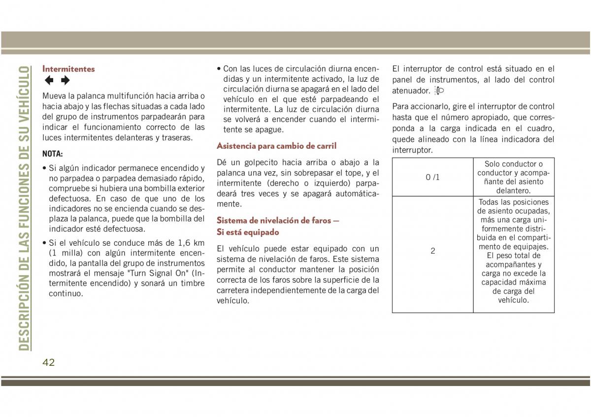 Jeep Compass II 2 manual del propietario / page 44