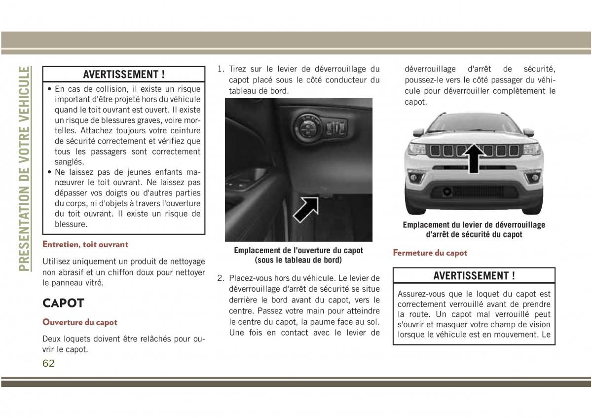 Jeep Compass II 2 manuel du proprietaire / page 64