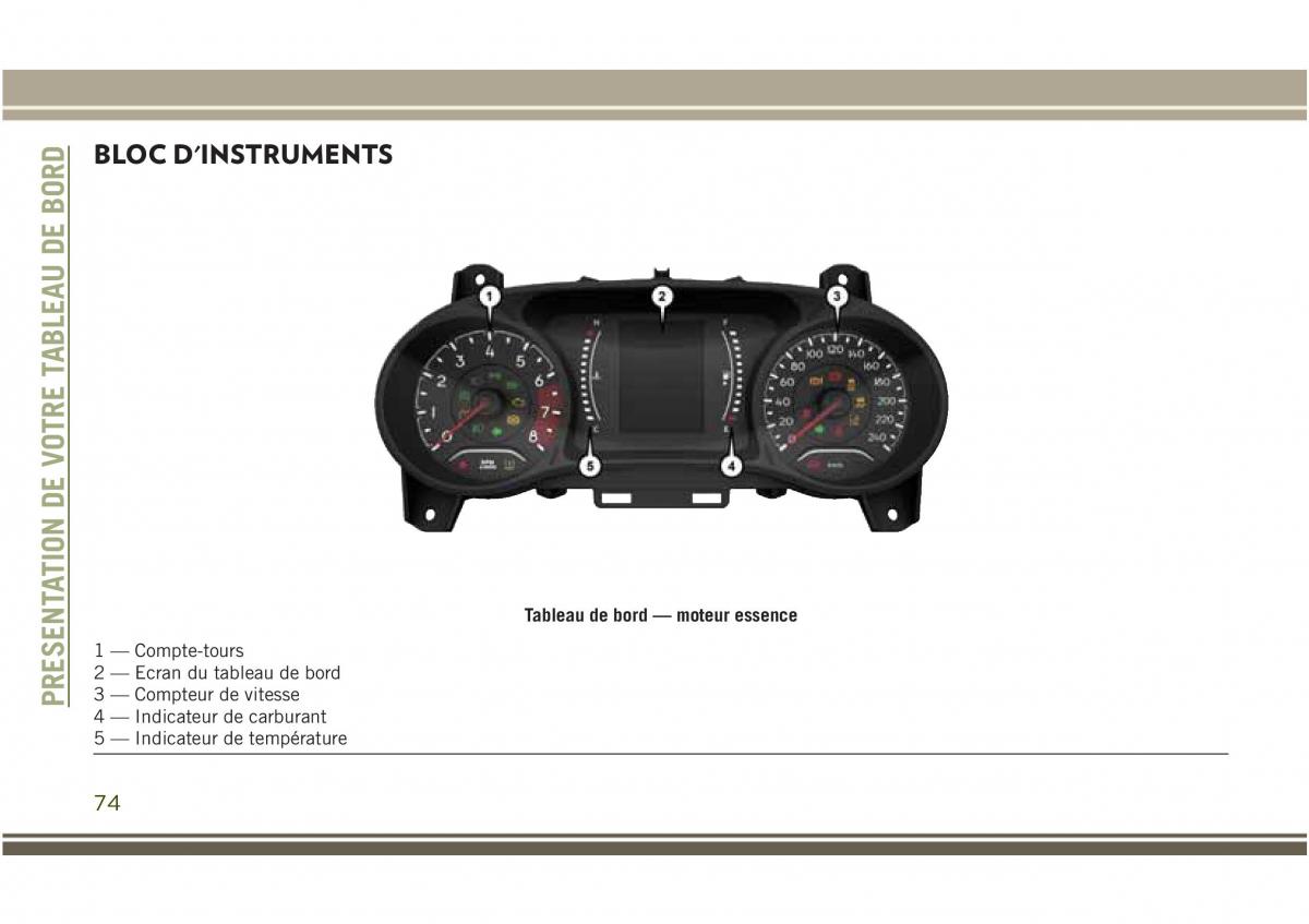 Jeep Compass II 2 manuel du proprietaire / page 76