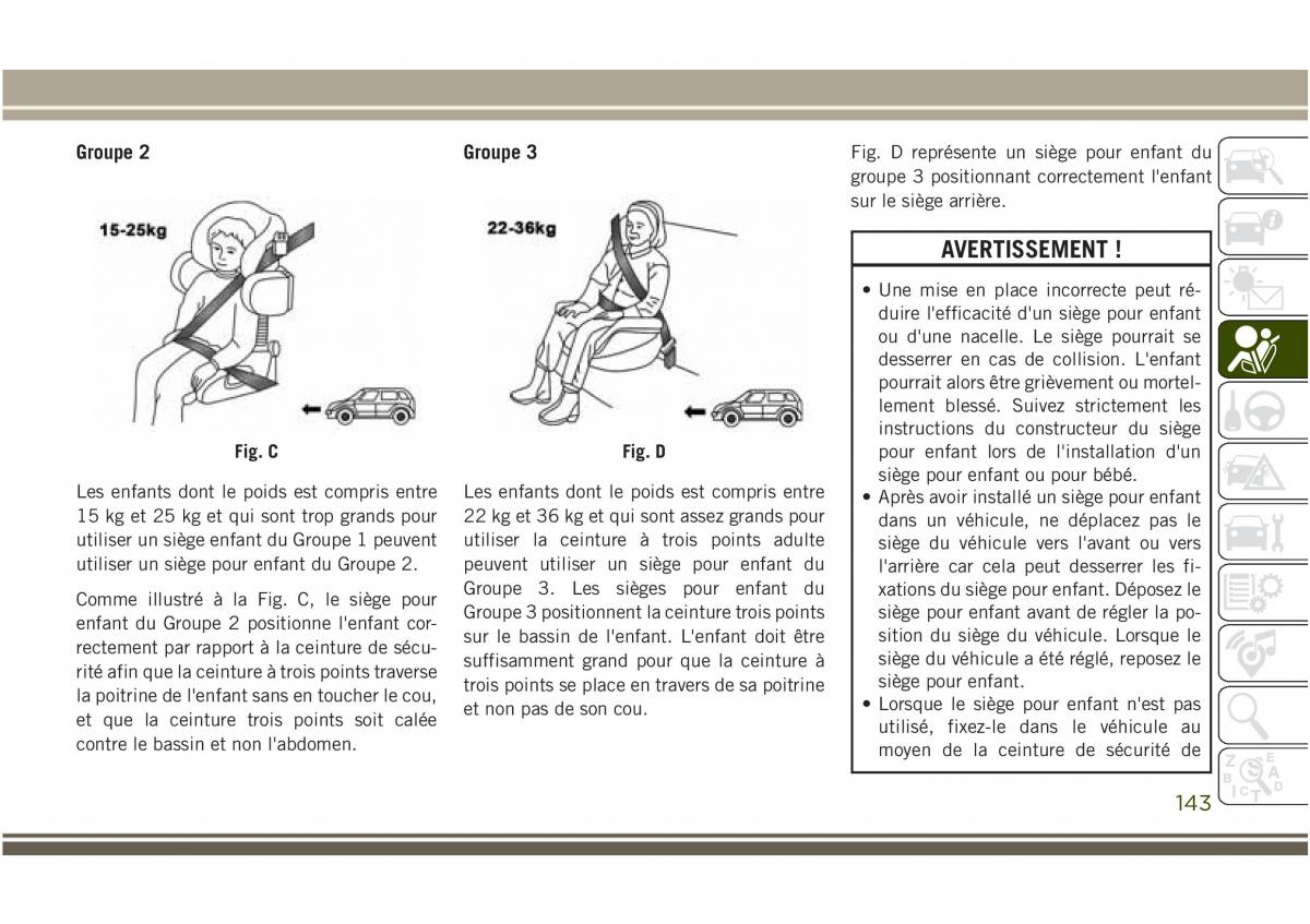 Jeep Compass II 2 manuel du proprietaire / page 145