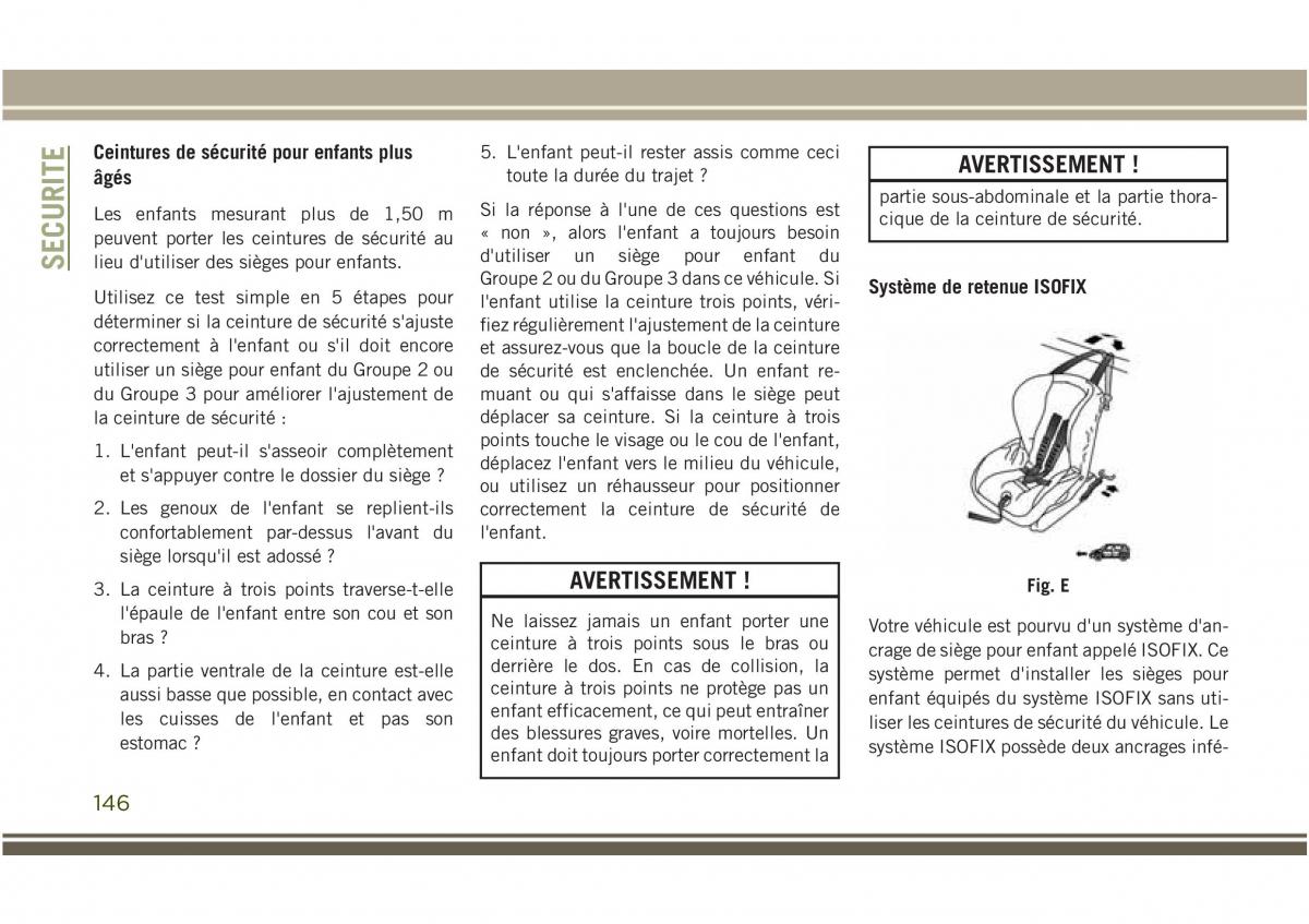 Jeep Compass II 2 manuel du proprietaire / page 148