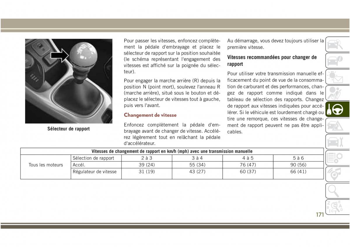 Jeep Compass II 2 manuel du proprietaire / page 173