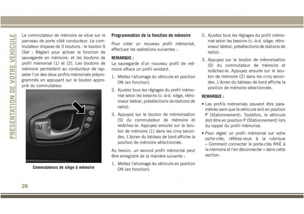 Jeep Compass II 2 manuel du proprietaire / page 28