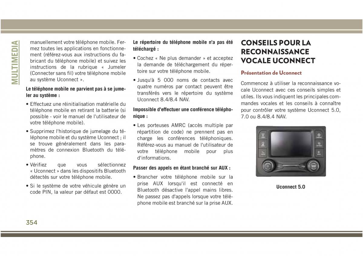 Jeep Compass II 2 manuel du proprietaire / page 356