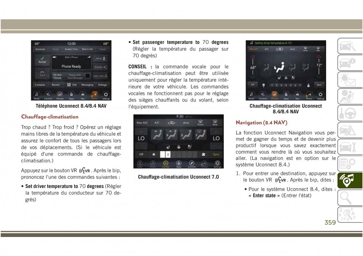 Jeep Compass II 2 manuel du proprietaire / page 361