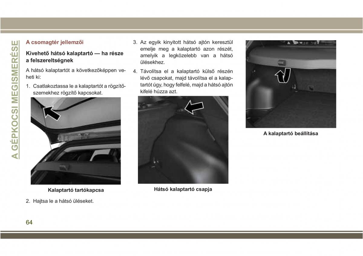 Jeep Compass II 2 Kezelesi utmutato / page 66