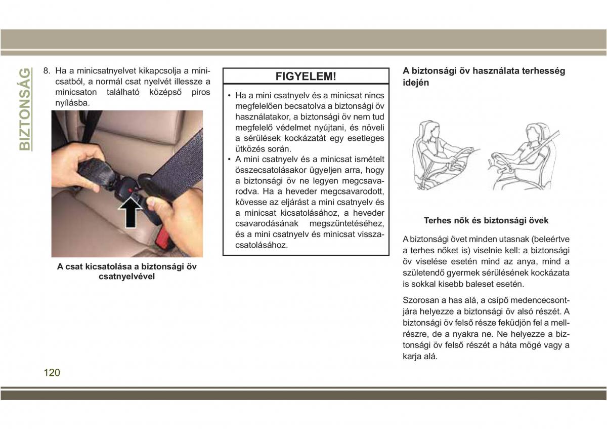 Jeep Compass II 2 Kezelesi utmutato / page 122