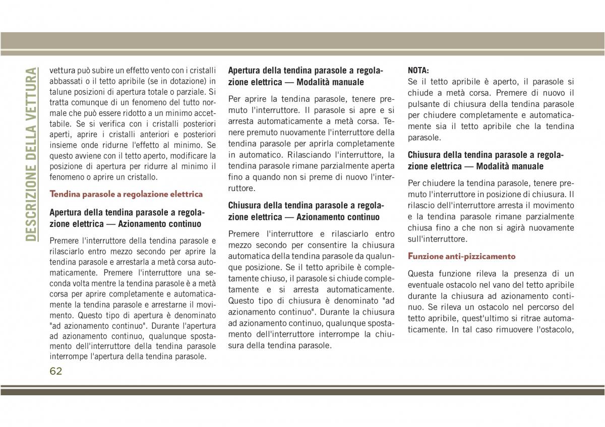 Jeep Compass II 2 manuale del proprietario / page 64