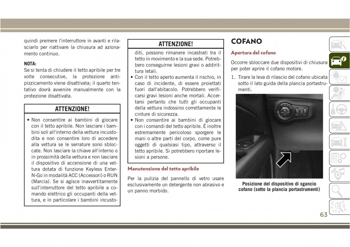 Jeep Compass II 2 manuale del proprietario / page 65