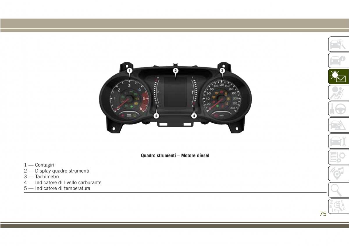 Jeep Compass II 2 manuale del proprietario / page 77