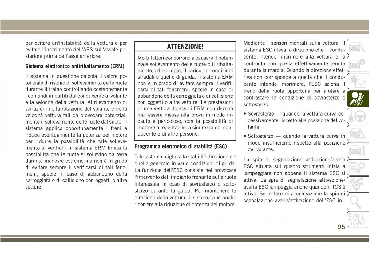 Jeep Compass II 2 manuale del proprietario / page 97