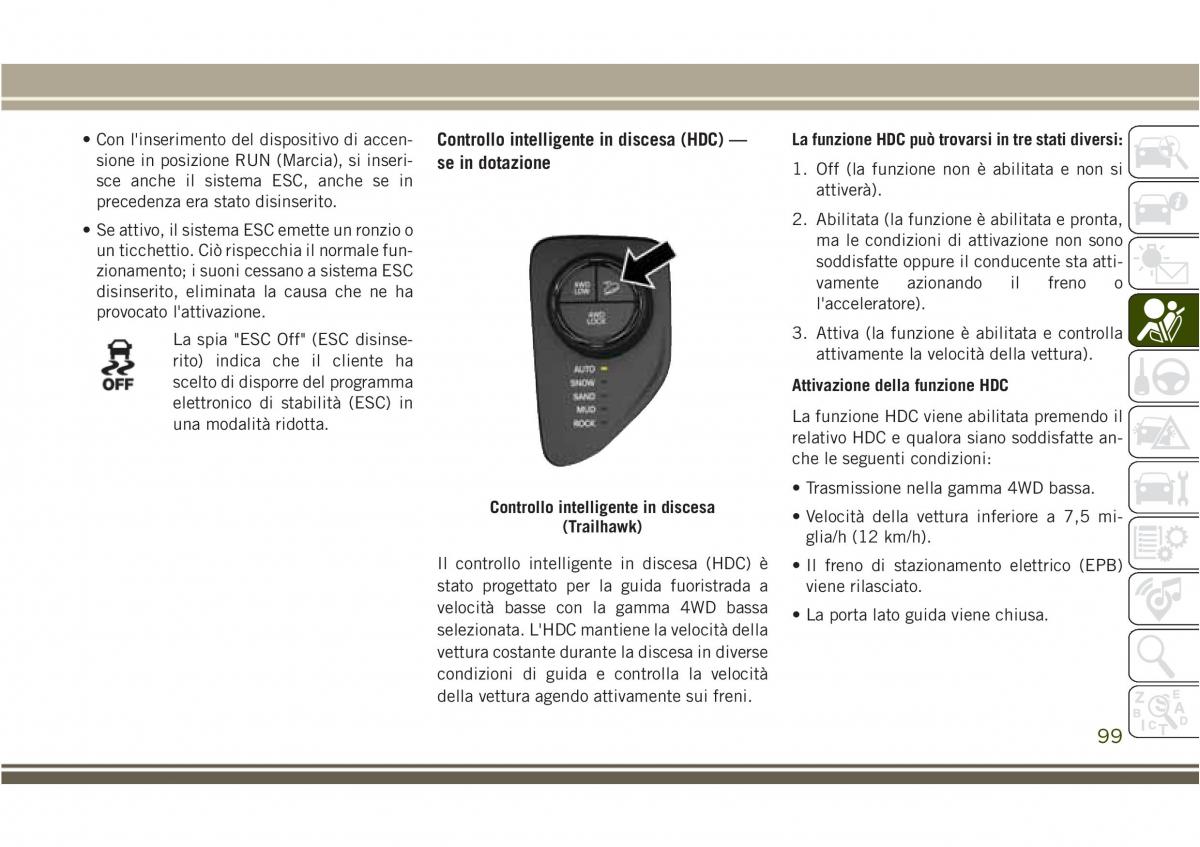 Jeep Compass II 2 manuale del proprietario / page 101