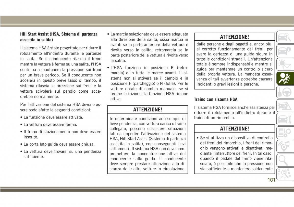 Jeep Compass II 2 manuale del proprietario / page 103