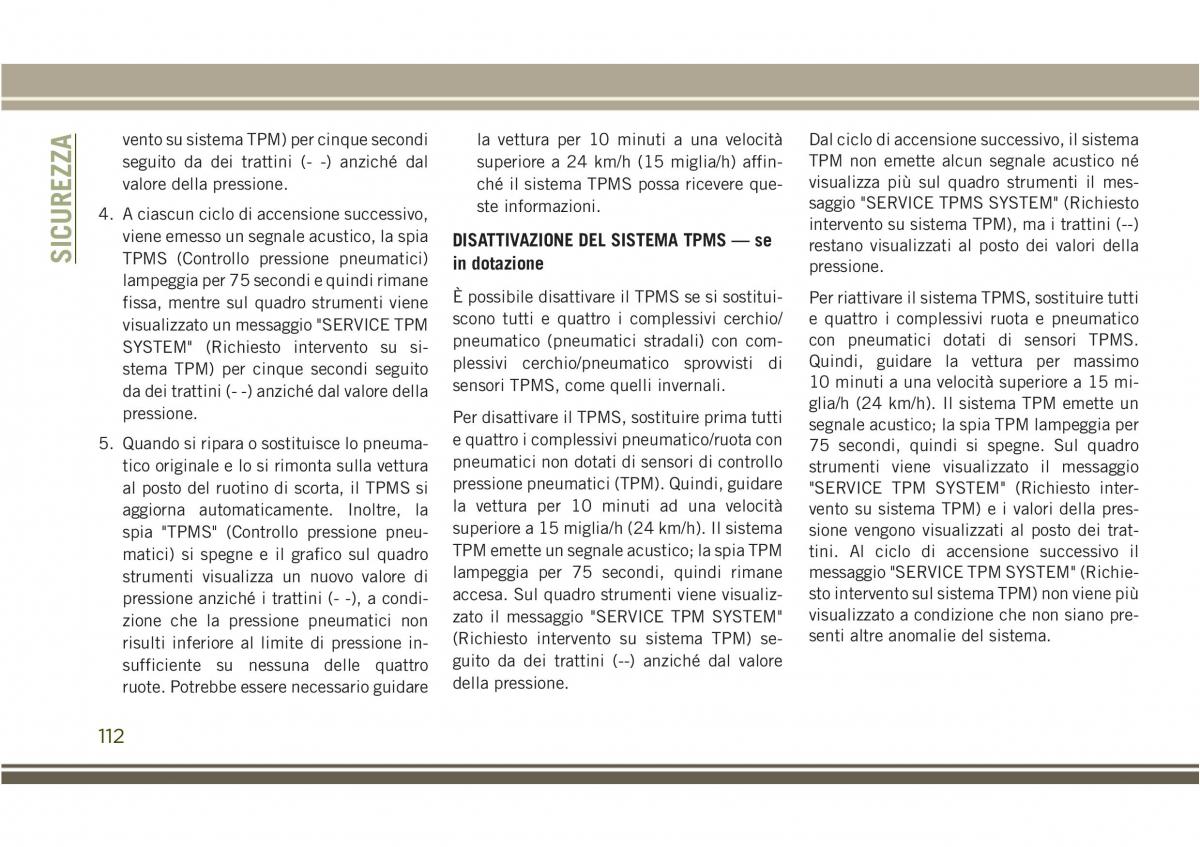 Jeep Compass II 2 manuale del proprietario / page 114