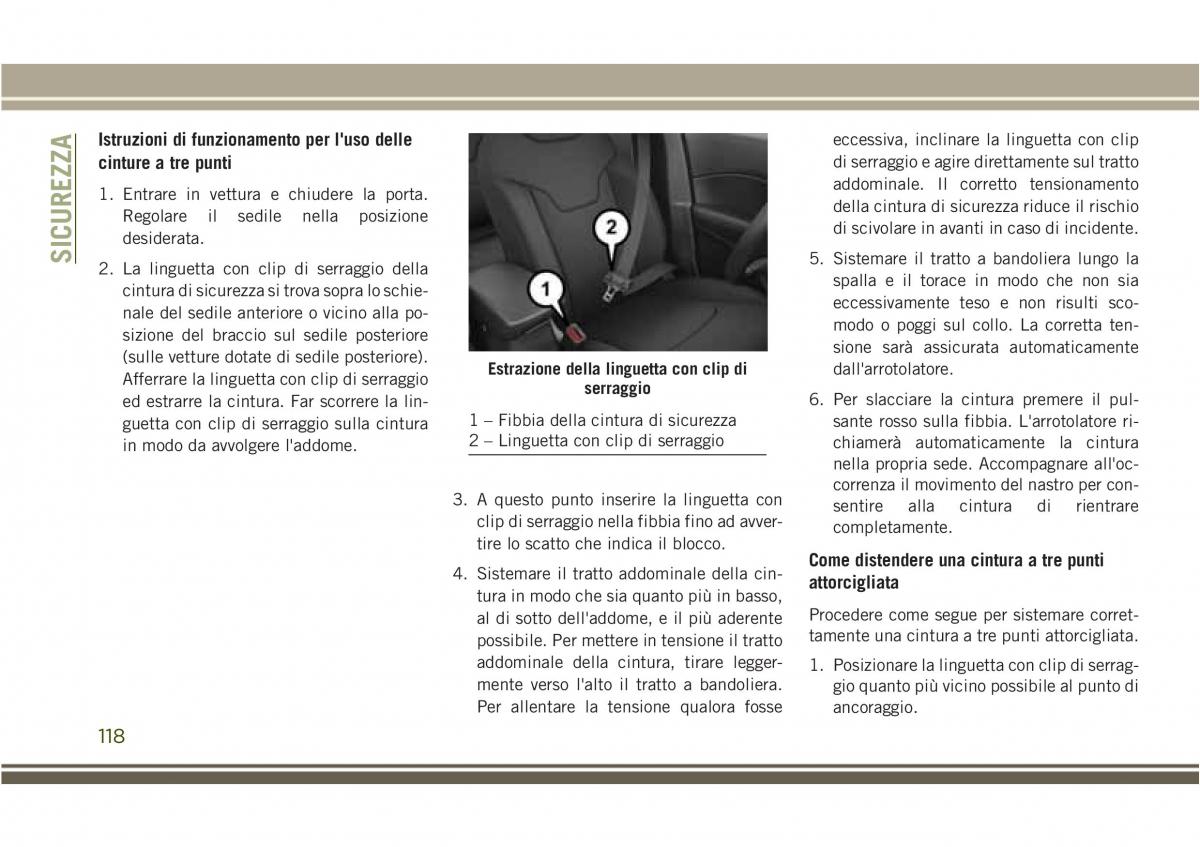 Jeep Compass II 2 manuale del proprietario / page 120