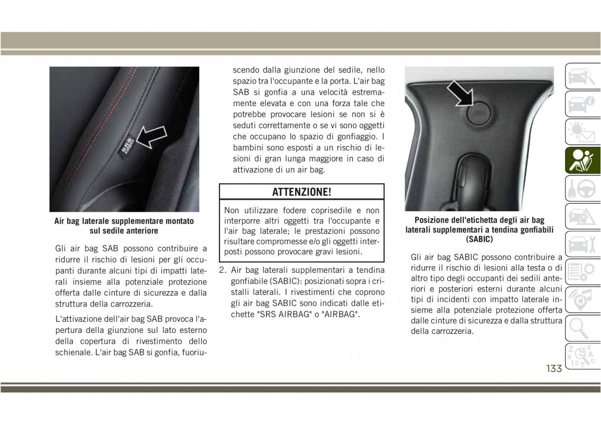 Jeep Compass II 2 manuale del proprietario / page 135