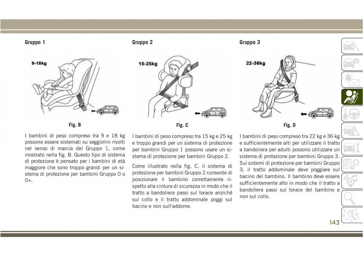 Jeep Compass II 2 manuale del proprietario / page 145