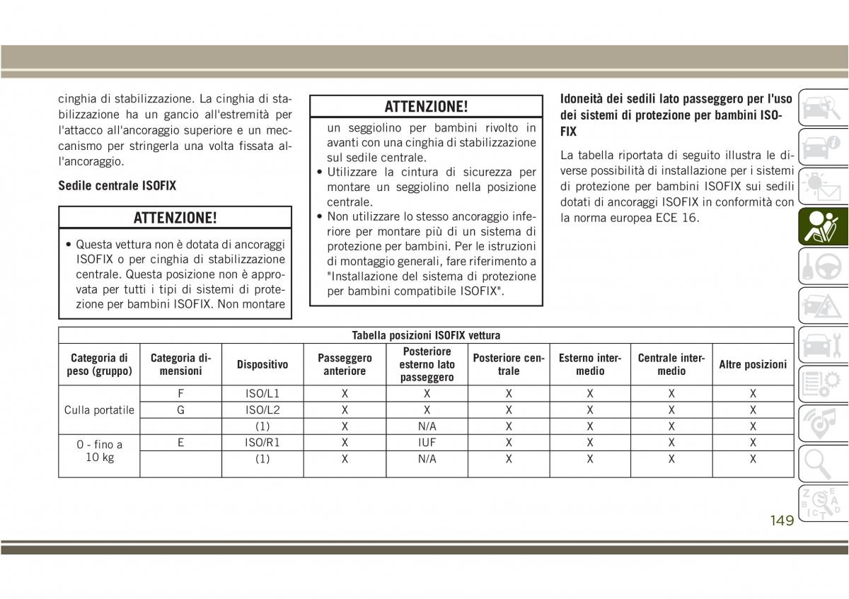 Jeep Compass II 2 manuale del proprietario / page 151