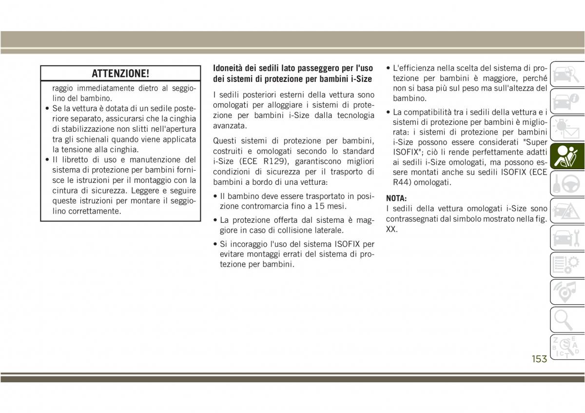 Jeep Compass II 2 manuale del proprietario / page 155