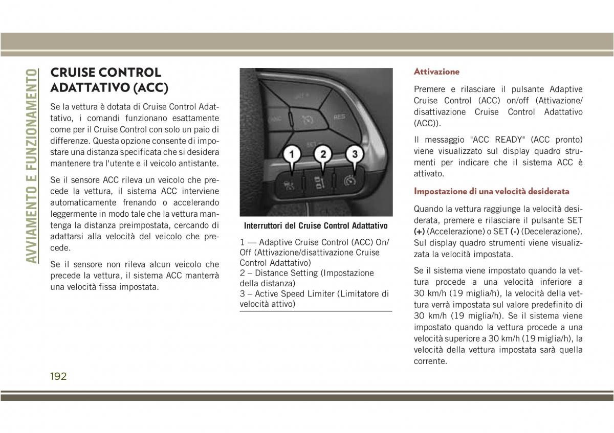 Jeep Compass II 2 manuale del proprietario / page 194