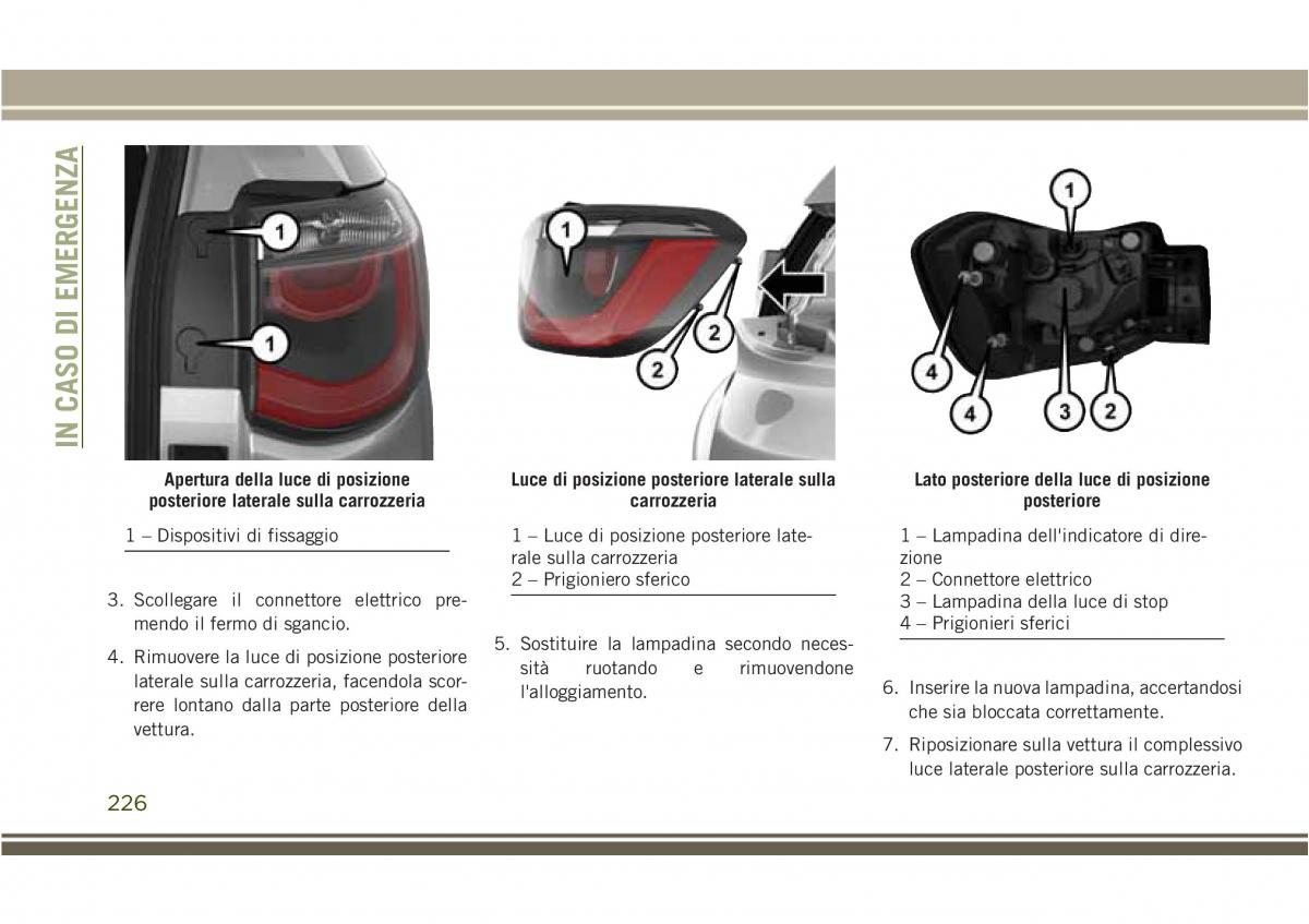 Jeep Compass II 2 manuale del proprietario / page 228