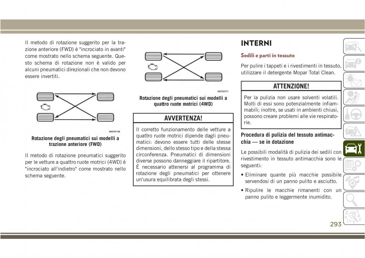 Jeep Compass II 2 manuale del proprietario / page 295