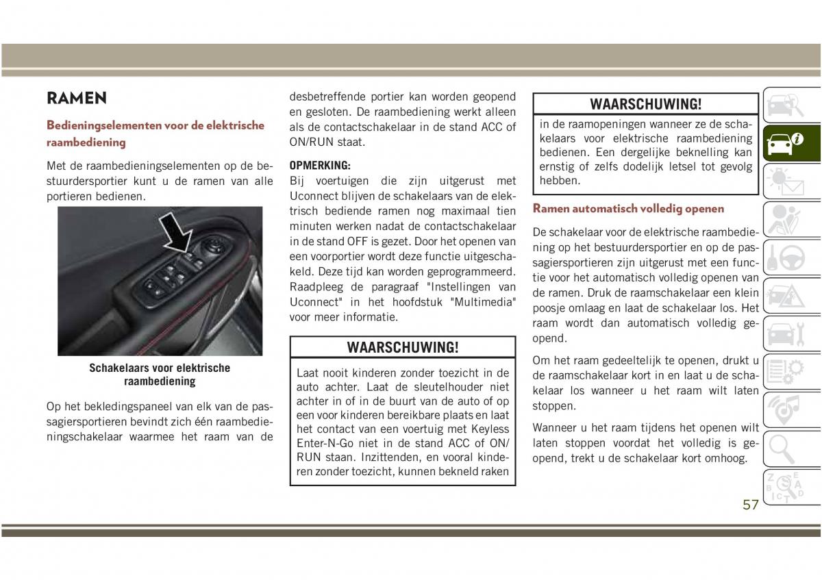 Jeep Compass II 2 handleiding / page 59