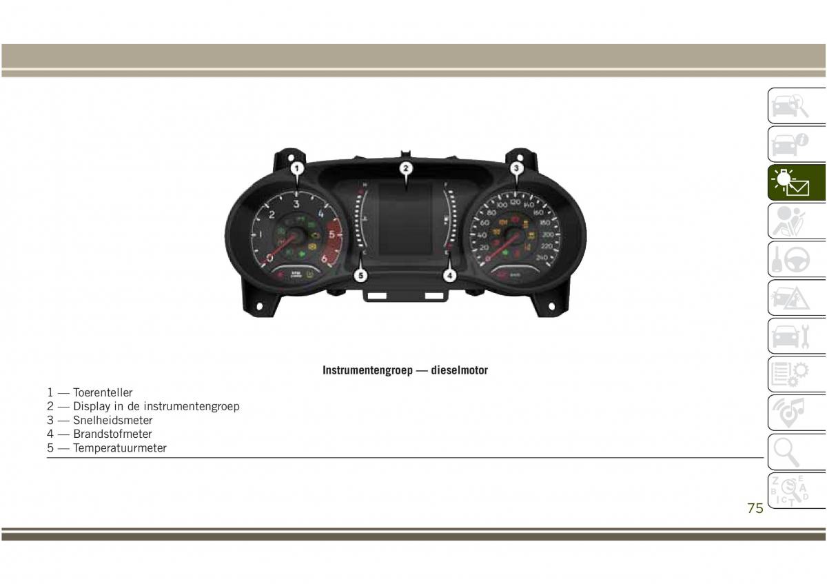 Jeep Compass II 2 handleiding / page 77