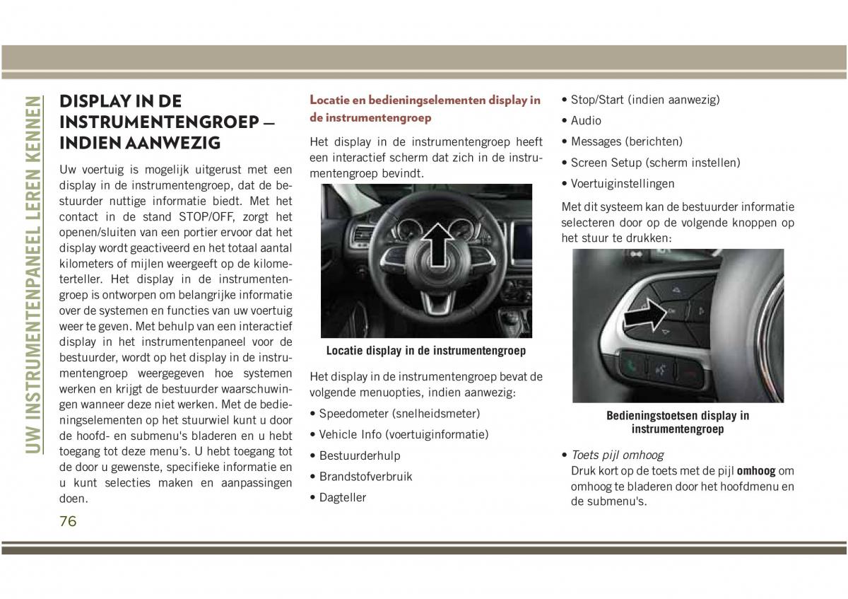 Jeep Compass II 2 handleiding / page 78