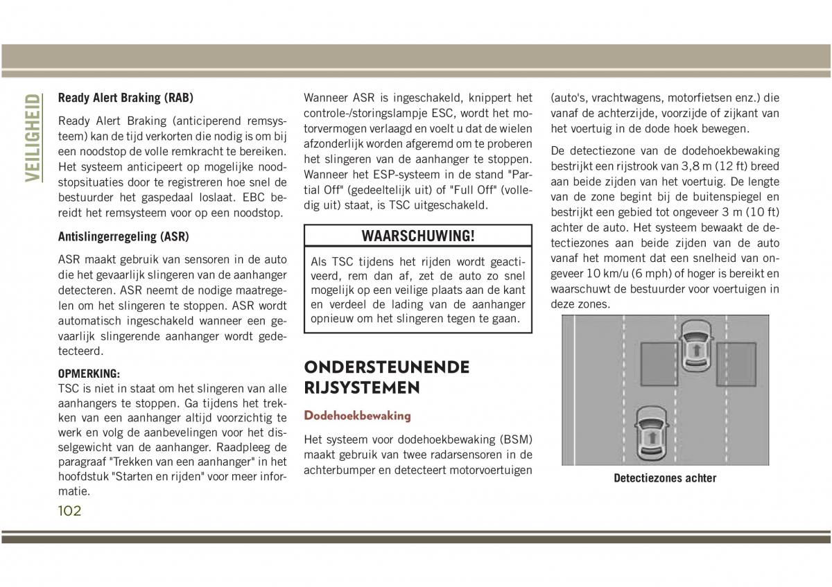 Jeep Compass II 2 handleiding / page 104