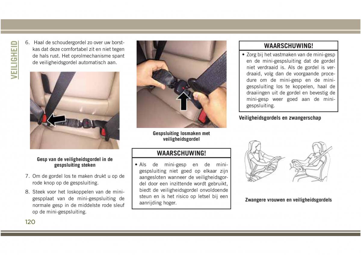 Jeep Compass II 2 handleiding / page 122