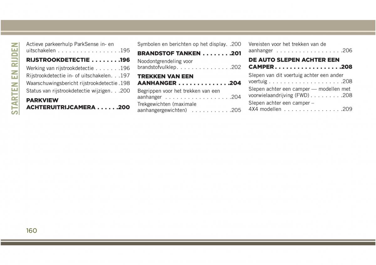 Jeep Compass II 2 handleiding / page 162