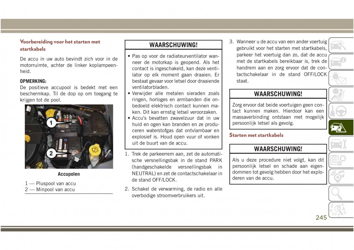 Jeep Compass II 2 handleiding / page 247