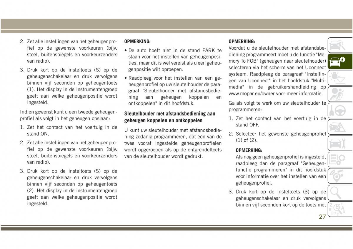 Jeep Compass II 2 handleiding / page 29