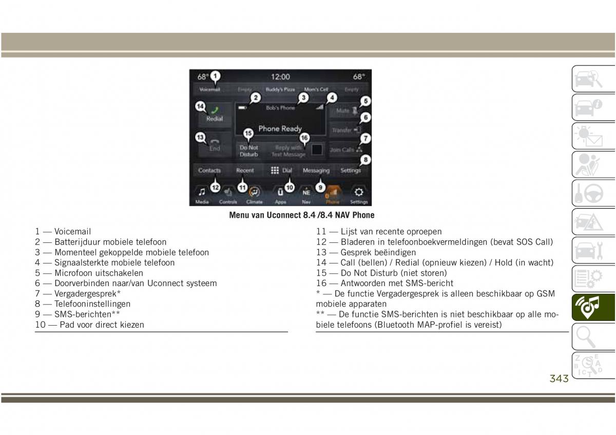 Jeep Compass II 2 handleiding / page 345