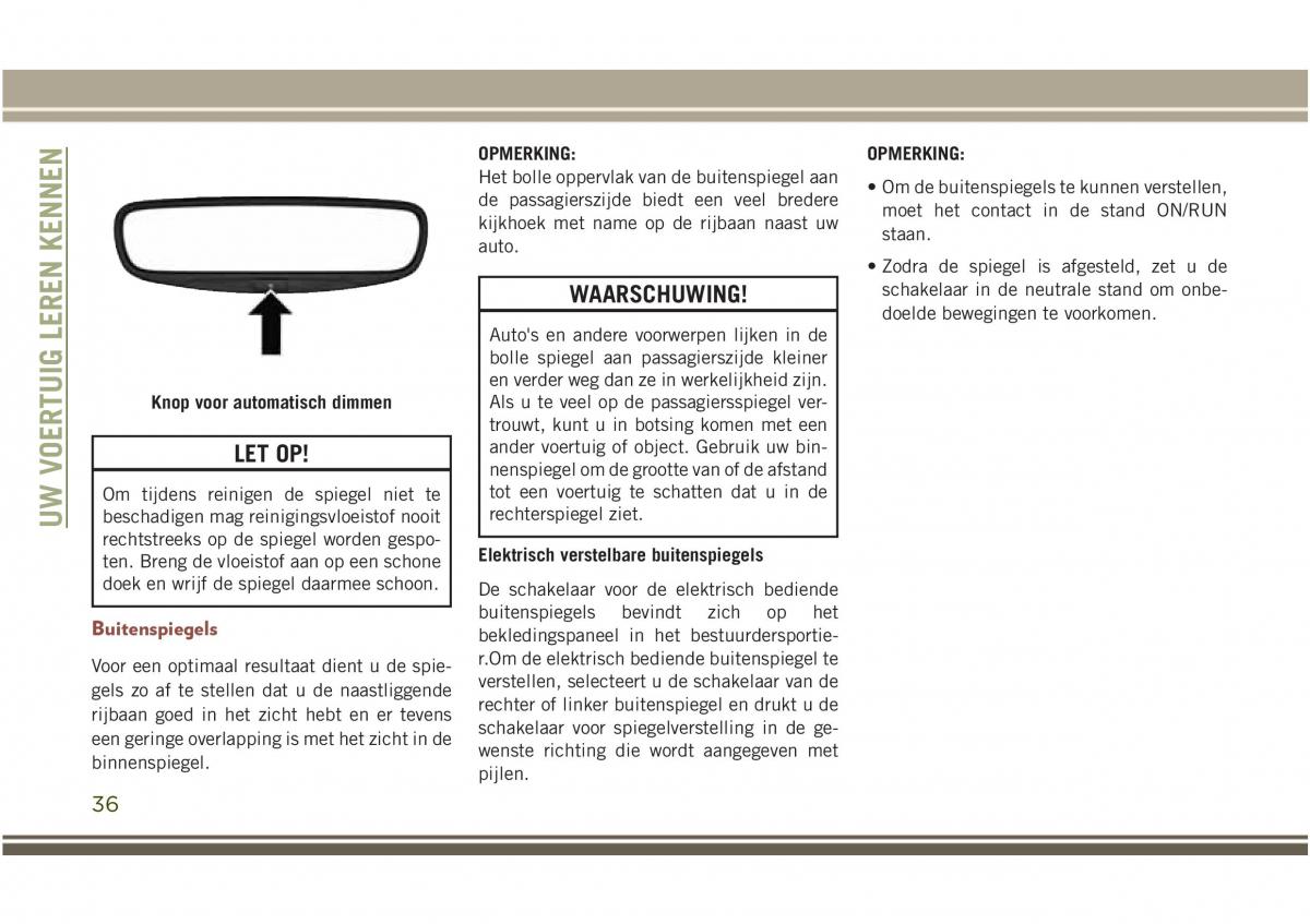 Jeep Compass II 2 handleiding / page 38