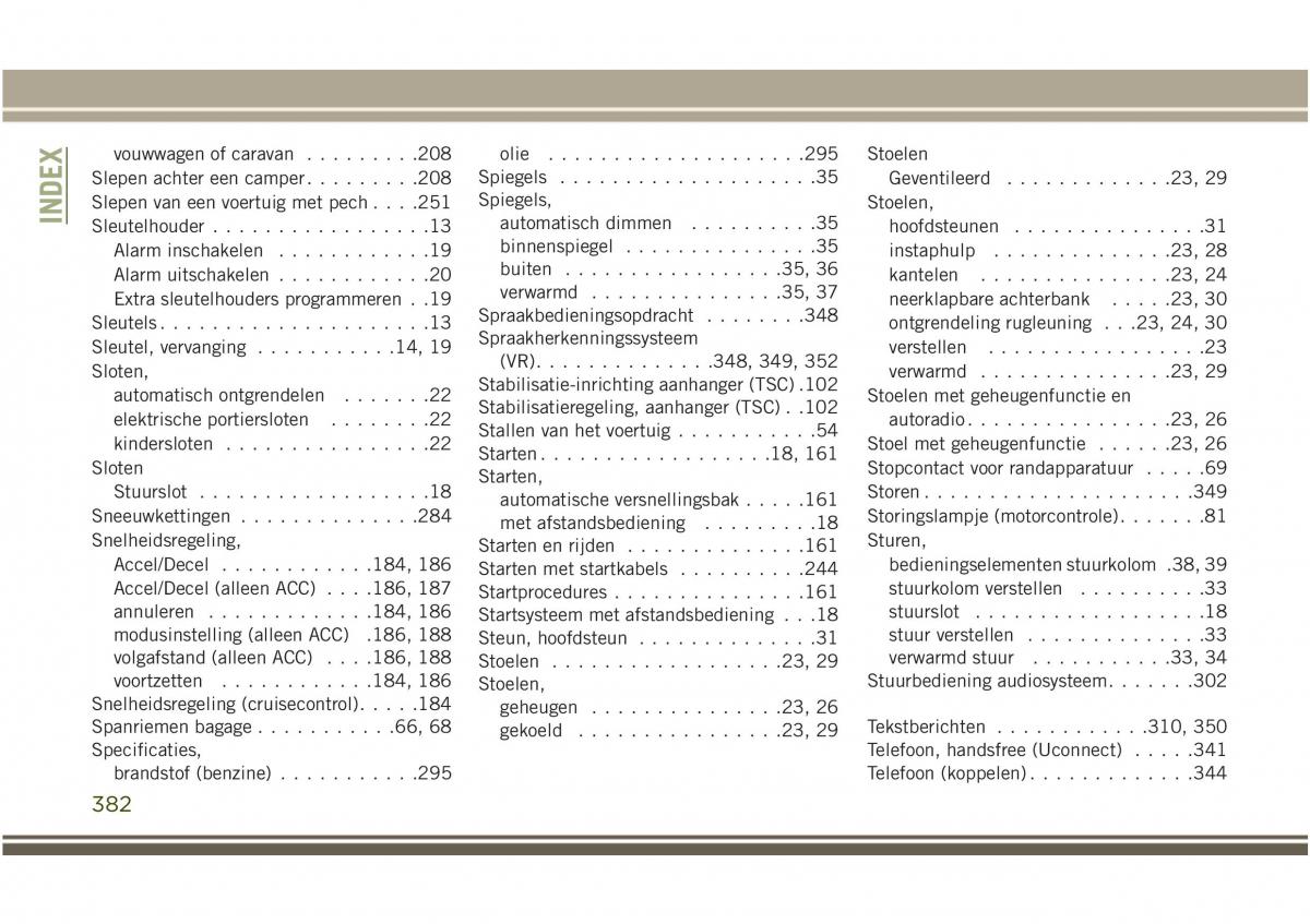 Jeep Compass II 2 handleiding / page 384