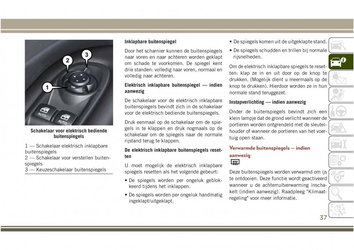 Jeep Compass II 2 handleiding / page 39